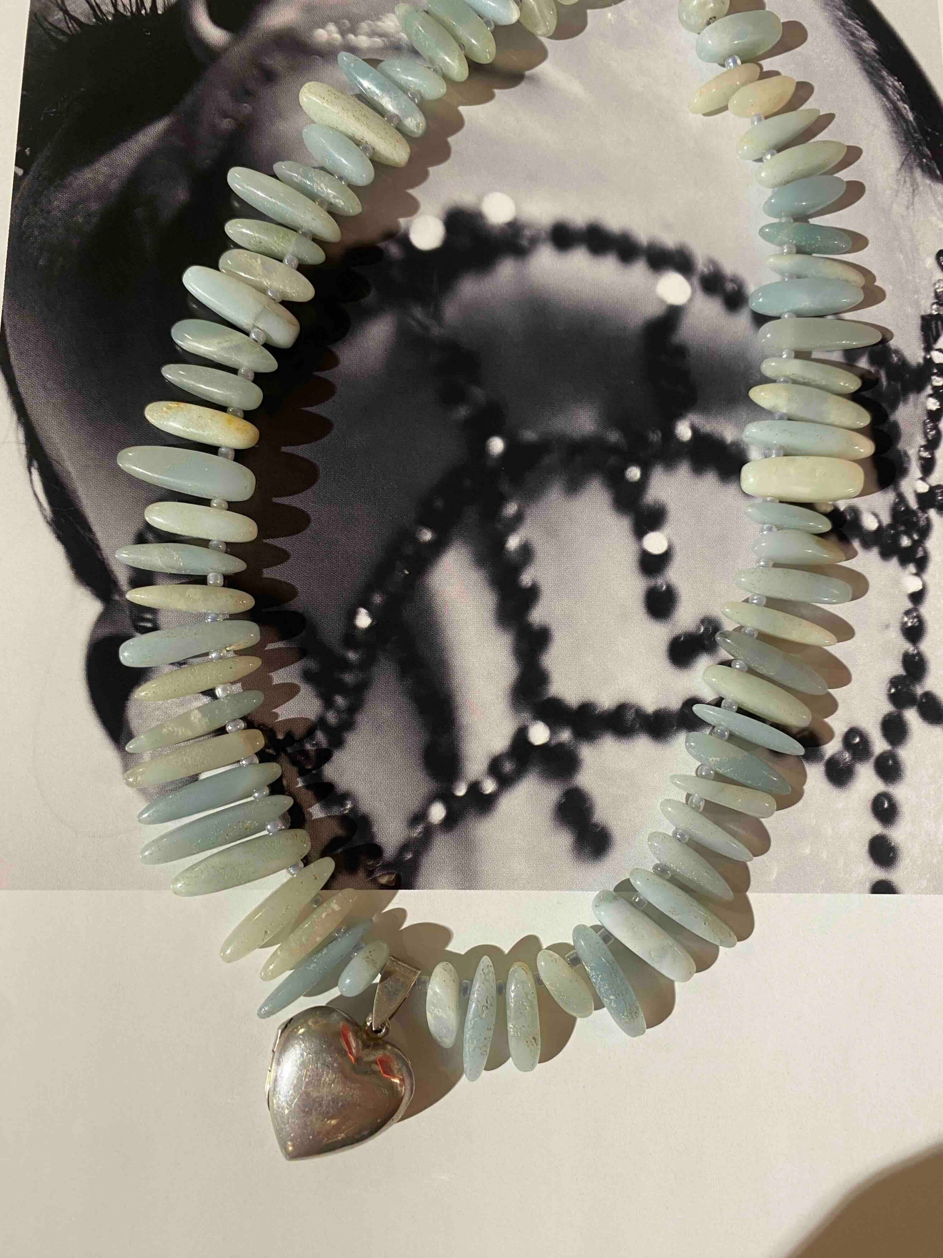 Green & Silver Heart