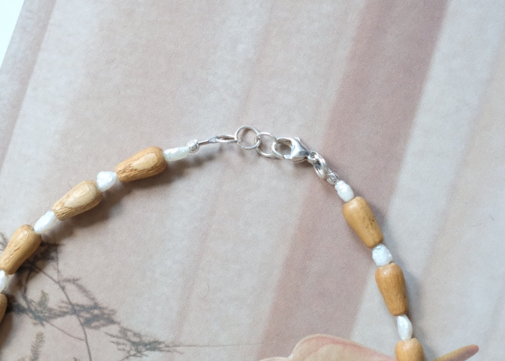 Pearls on Wood III