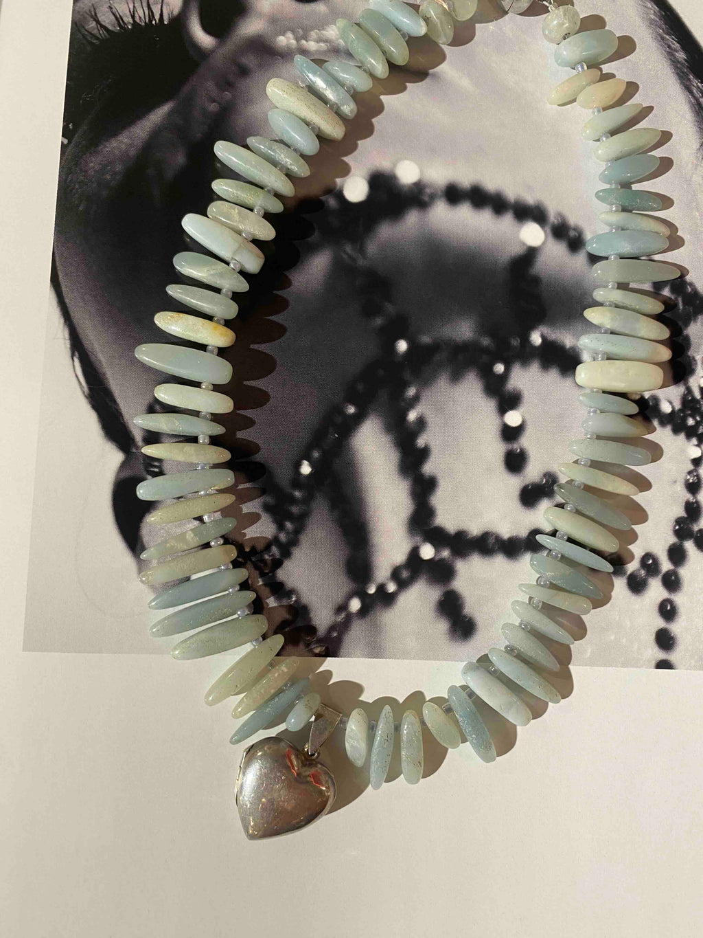 Green & Silver Heart