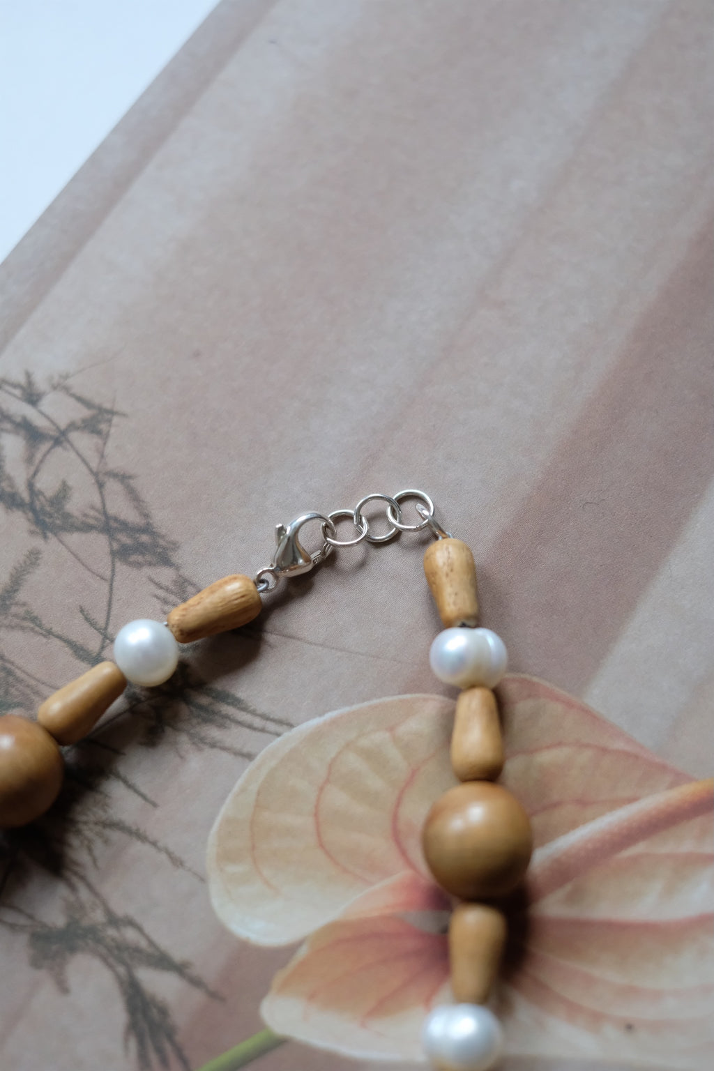 Pearls on Wood I