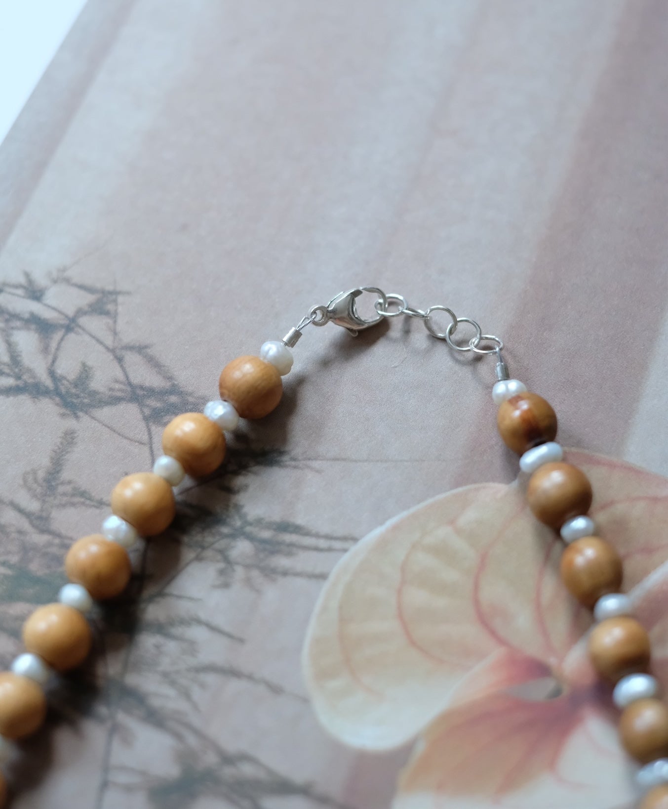 Pearls on Wood II